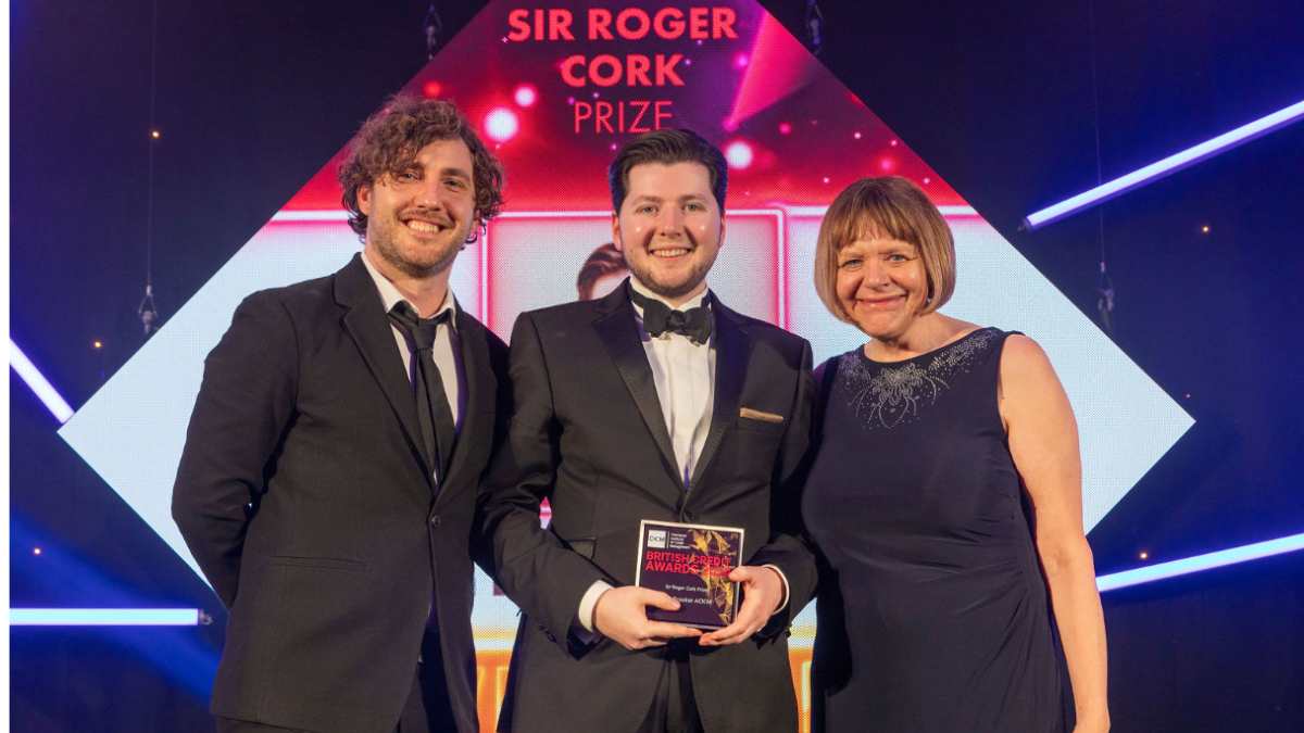 Sir roger Cork Prize - British Credit Award 2024