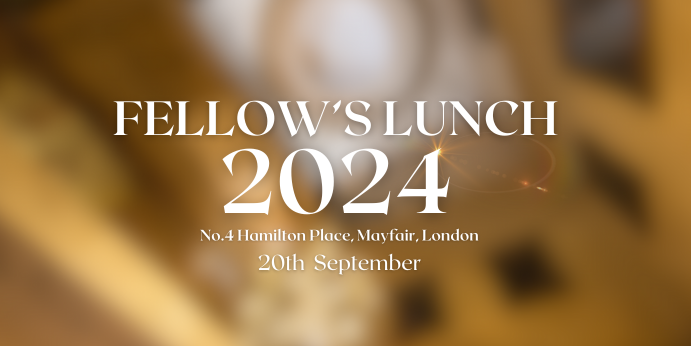 Fellow's Lunch Banner