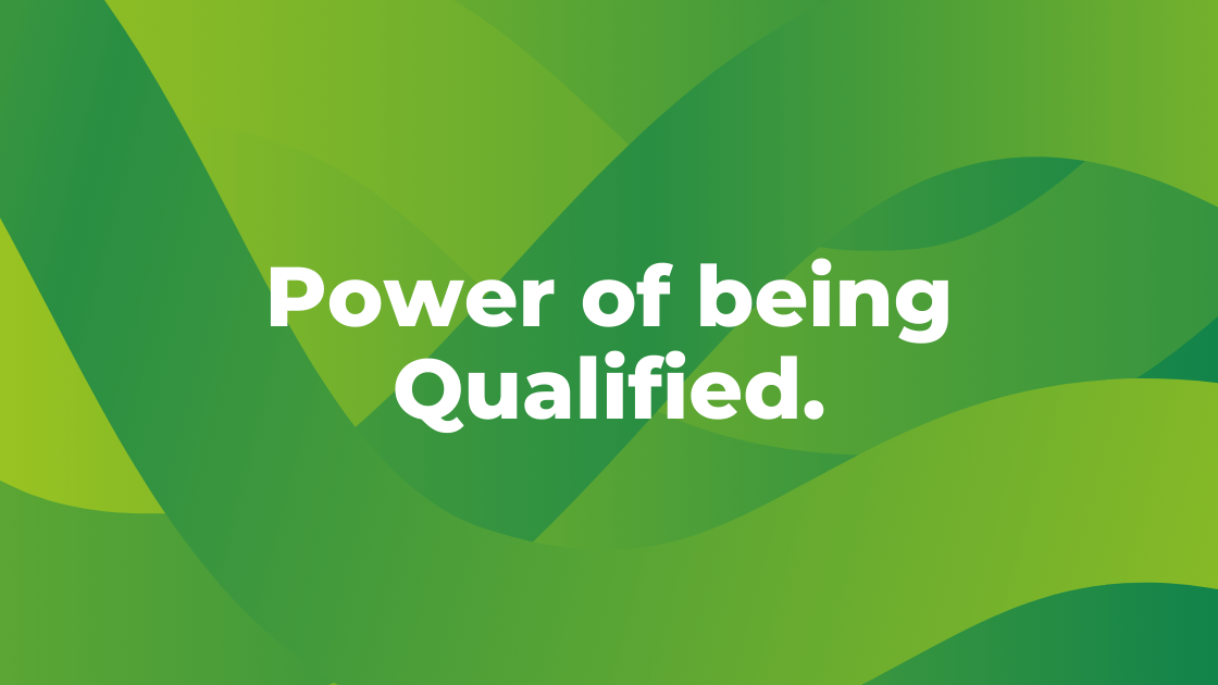 Value of Qualifications - Power of being qualfied blog banner